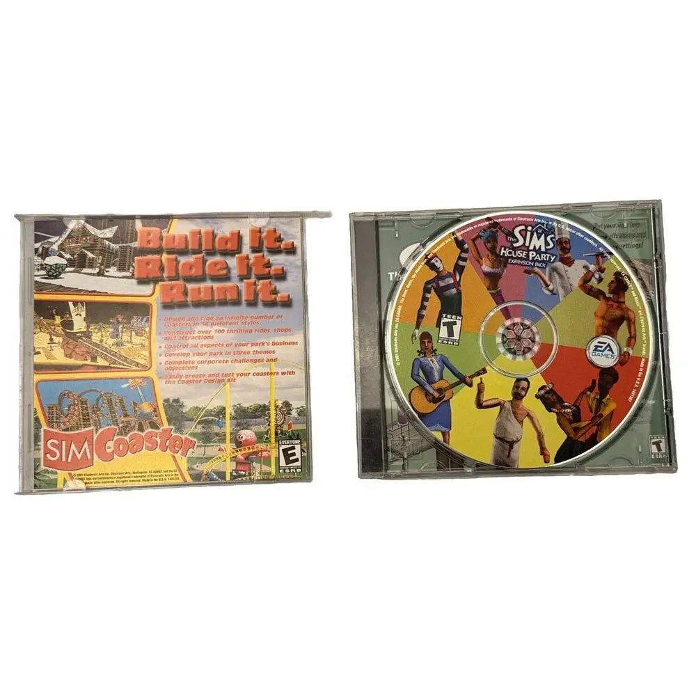 The Sims House Party Expansion Pack (PC, 2002) - Preowned, Original Case